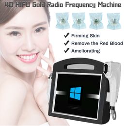 Microneedle Radio Frequency Skin Tightening 4D HIFU Body Slimming Machine High Intensity Focused Ultrasound Face Lifting Beauty Equipment