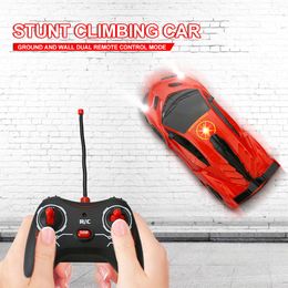 Creative Racing Toys Ceiling Climb Across the Wall Remote Control Toy RC Car Boy Christmas gift 201202