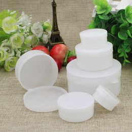 5g 10g 20g 30g 50g Cosmetic Button Jar Clear Plastic Box Small Pot Leak Proof Cream Empty Makeup Container Sample Jars