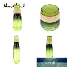 Empty Glass Makeup Container Face Cream Jars Pump Spray Eye Cream Bottle Skin Care Products Container Case for Travel