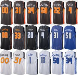 75th Anniversary Basketball Print RJ Hampton Jersey 13 Wendell Carter Jr 34 Franz Wagner 22 Mohamed Bamba 5 Jalen Suggs 4 Terrence Ross 31 Chuma Okeke 3 Man Woman Youth