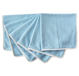 Sinland Microfiber Glass Towel Window Windshield Cleaning Cloths Eyeglass Towels Fast Drying Durable Glass Taps 16inx12in 6 PCS 201021