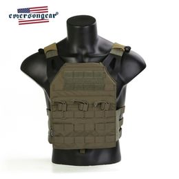 Emersongear JPC Tactical Vest Easy Vest Plate Carrier Body Armour airsoft Protective Gear Ranger Green Military Army Hunting Vest 201214