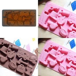 Silicone Moulds Jelly Chocolate Cake Cookies Mould Whistling Fire Hydrant Shapes Mould Kitchen Supplies New Products 3xn F2