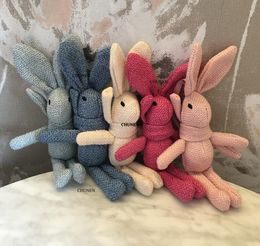 24pcs/lot , Rabbit Plush Doll Toy , BIG Size 18CM Rabbit Toys , Wedding Gift Rabbit Plush Toys