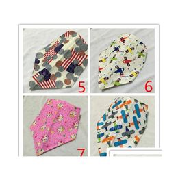 Dog Apparel Whole 100Pcs Lot New Mix 50 Colours Adjustable Puppy Pet Bandana Collar Bandanas Cotton Most Fashionable189V