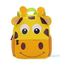 Kids Baby Backpack Cartoon bag Animal Pig Dog Rabbit Tiger Sheep Monkey Plush Children 3D Kindergarten School Bag