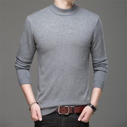 New Mens Sweaters Cotton Winter Warm Sweater Men Pullover Slim Men Clothing Casual Coats 201124