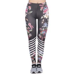 New Design leggins mujer With Multicolor Pattern 3D Printing legging fitness feminina leggins Woman Pants workout leggings 201203