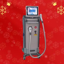 Vertical Diode Laser hair removal machine with three wavelength 808nm+755nm+1064nm suit for all skin types