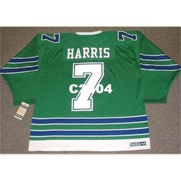 Men #7 BILLY HARRIS Oakland Seals 1967 CCM Vintage RETRO Home Hockey Jersey or custom any name or number retro Jersey