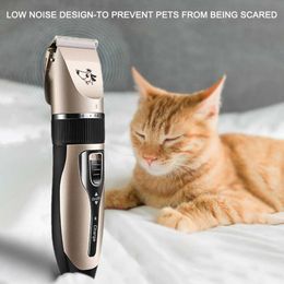 Professional Pet Dog Hair Trimmer Clipper Animal Grooming Clippers Cat Paw Claw Nail Cutter Machine Shaver Electric Scissor293c