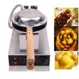 Commercial Electric Rotating Eggettes Waffle Maker Bubble Waffle And Warmer Display Mini Donut Maker Machine1