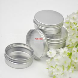 15g Empty Containers Aluminium Jar Make up Lip Balm Cream Jars Maquiagem Cosmetic Tools Box 50pcs/lotpls order