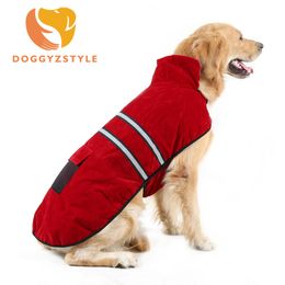 Large Dog Jacket Vest Suede Pet Dog Puppy Coat For Dogs Cat Dog Outdoor Coat Apparel Clothes With Safe Reflective 201114