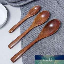 Wooden Spoon Bamboo Kitchen Cooking Utensil Tool Soup Teaspoon Catering Kids Spoon Honey Stirring Spoon Home Tableware