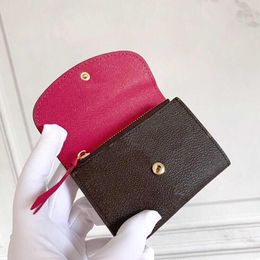 COIN PURSE Colourful Press Stud Female Compact Spacious Short Wallet Grained Leather Lining Out Coated Canvas Flower Printed266h