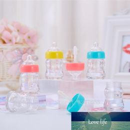 10-100PCS 7ml Milk Bottle Lip Gloss Tube Bottle Empty Lipgloss Tube Plastic Transparent/Yellow/Pink Lip Gloss Cosmetic Container