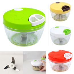 Manual Fruit Vegetable Chopper Hand Pull Cutter Onion Nuts Grinder Mincer Shredder Multifunction Kitchen Accessories