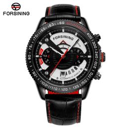2021 New Top Brand FORSINING Men Automatic Mechanical Watch Fashion Luxury Business Watches Mens Casual Self-Wind Wristwatch