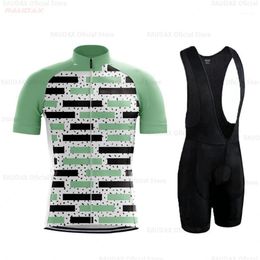 Racing Sets Summer Cycling Jersey Set 2021 Pro Team Men's Mtb Wear Breathable Mountain Bicycle Clothes Sportwears Triathlon Clothing1