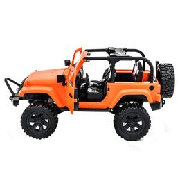 2022 luces led buggy F1 / F2 1/14 4WD RC CARRES RADIO DE RADIO RTR Crawler Off-Road Buggy Convertible Open RC Cars para Jeep Vehee Model W / LED Light Car