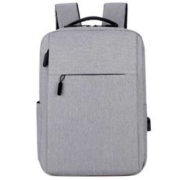 color backpack men's simple solid leisure outdoor sports business computer travel 202211