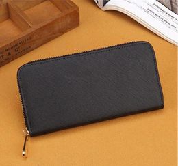 2020 free shipping Wholesale lady long wallet multicolor coin purse Card holder original women classic zipper pocke A12