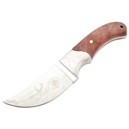 Browning Camping Hunting Outdoor Rhinoceros horn Knife self-defense Hunting leather cover survival knives