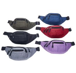 Fashion shoulder bags crossbody waistpacks canvas sport pack riding running multifunctional waist bags outdoor hiking coin purse phone bags