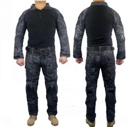 uniform kryptek UK - Hunting Sets Kryptek Typhon Camouflage G2 Army Military Uniform Tactical BDU Camo Men Sniper Clothes Combat Shirt Pants Suit