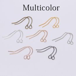 100pcs Lot 2112mm Gold Bronze Earring Hooks Findings Ear Hook Earrings Clasps For Jewellery Making Diy Earwire Supplies H jlldsN