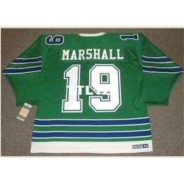 740 #19 BERT MARSHALL Oakland Seals 1968 CCM Vintage Home Hockey Jersey or custom any name or number retro Jersey