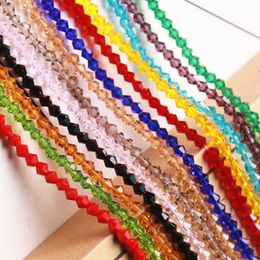 crystal bicone beads UK - 6mm 8mm COLORFUL BICONE CRYSTAL GLASS BEADS #5301 SPACER BEADS FOR JEWELRY MAKING