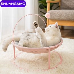 Hot Sale Pet Cats Beds Indoor Cat House Hammock Mat for Warm Small Dogs Kitten Bed Window Lounger Cute Sleeping Mats Products 201111