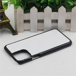 Blank 2D Sublimation TPU PC phone Case for iPhone 14 13 12 11 Pro Max SE 8 8plus X xr xs max with Aluminum Inserts2020