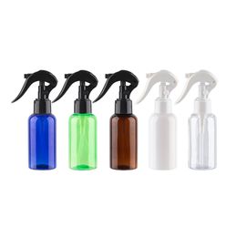 75ml x 30 Colored PET Containers With Trigger Pump Small Size Multifunctional Plastic Tools For Skin Care Household DIY Bottles
