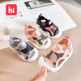 HIPAC Cool 1-3-Year-Old Girls Boys Baby Summer Soft Soles Mesh Breathable Small Children Toddler Shoes LJ201104