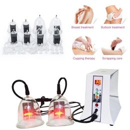 35 Cups Body Slimming buttocks enlargement cup vacuum electronic breast enhancer massager cupping butt lifting machine