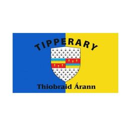 County Tipperary Flag Banner 3x5 FT 90x150cm State Festival Party Gift 100D Polyester Indoor Outdoor Printed