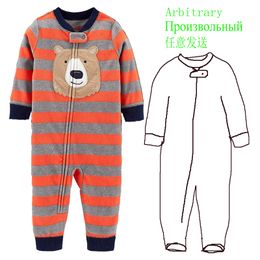 New , 0-10 years oldchildren's jumpsuits, pajamas, home clothes, cotton khakis, comfortable and tight, plush to keep warm. 201104