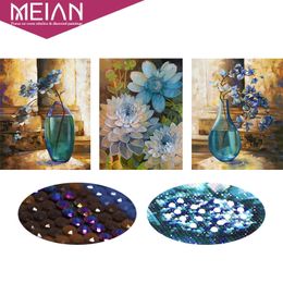 Meian 5d Special Shaped Multi-picture Combination Diamond Embroidery european style decor for living room hand made mosaic gift 201112