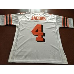 3740 bowling green State #4 JACOBS #5 HARRIS #7 BARNES real Full embroidery College Jersey Size S-4XL or custom any name or number jersey