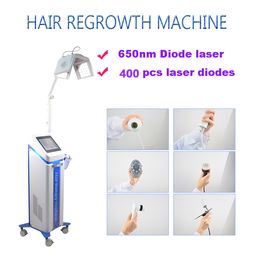 NEW 650nm hair growth machine loss treatment hair-regrowth laser beauty machines comb brush cap 5 handles