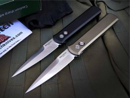 -Protech Hodfather 920 Одностороннее действие Тактический Нож Самооборона Складная Охота Кармана EDC Нож Кемпинг Нож Охота Ножи Рождественские Подарок