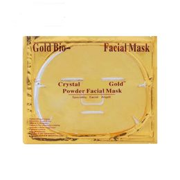 Golden Facial Masks gold Depth Replenishment Face masks & peels gold powder skin care makeup DHL Free