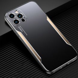 Aluminum Alloy Metal Phone Case for iPhone 12 11 mini Pro MAX XS XR 7 8 plus SE 2 for Galaxy S10