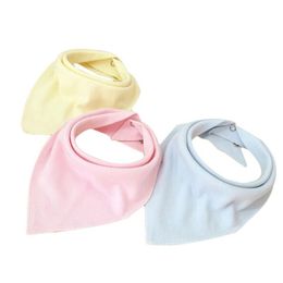 Burp Cloths Adjustable Baby Bib Cotton Napkin Boy Girl Bandana Toddler Bibs Comfy Drooling Teething Newborn Infant Bibs