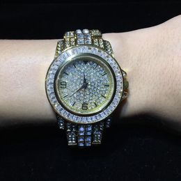 Hip Hop Punk Brilliant Quartz Number Watch bracelet Office Men Wristwatch Electronic Watches fashion Fan Brithday Gift