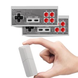 Wireless Handheld Game Console Nostalgic Host Can Store 600 Classic 8 Bit Retro Video Portable Games Players Box With Dual Gamepad